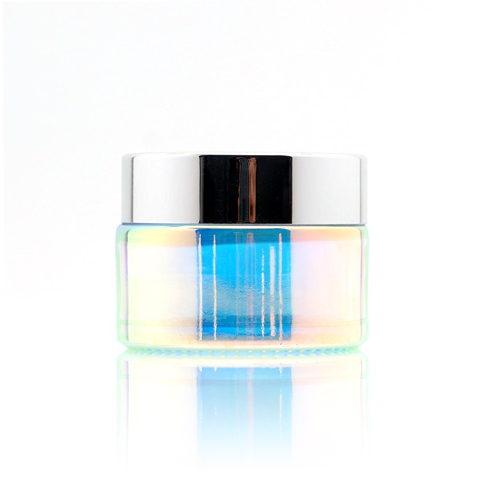 Low Moq Customized Electroplated Gold Silver Luxury Round 1oz 2oz 4oz Flat Shoulder Perfume Essential Oil Cologne Glass Bottles