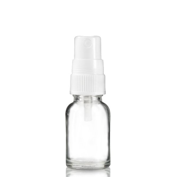 10 ml mini clear sprayer glass bottle for perfume samples packaging,glass spray bottle with black plastic pump head