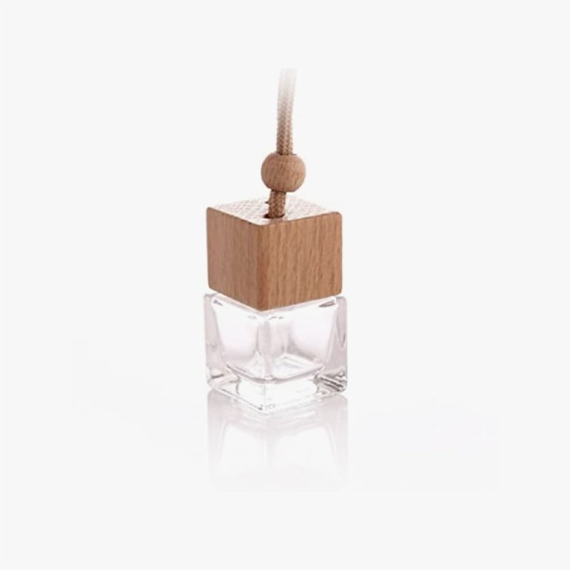 Empty 5Ml 8Ml 10Ml Glass Car Air Freshener Perfume Bottles Car Diffuser Bottles Mini Hanging Car Perfume Glass Bottles
