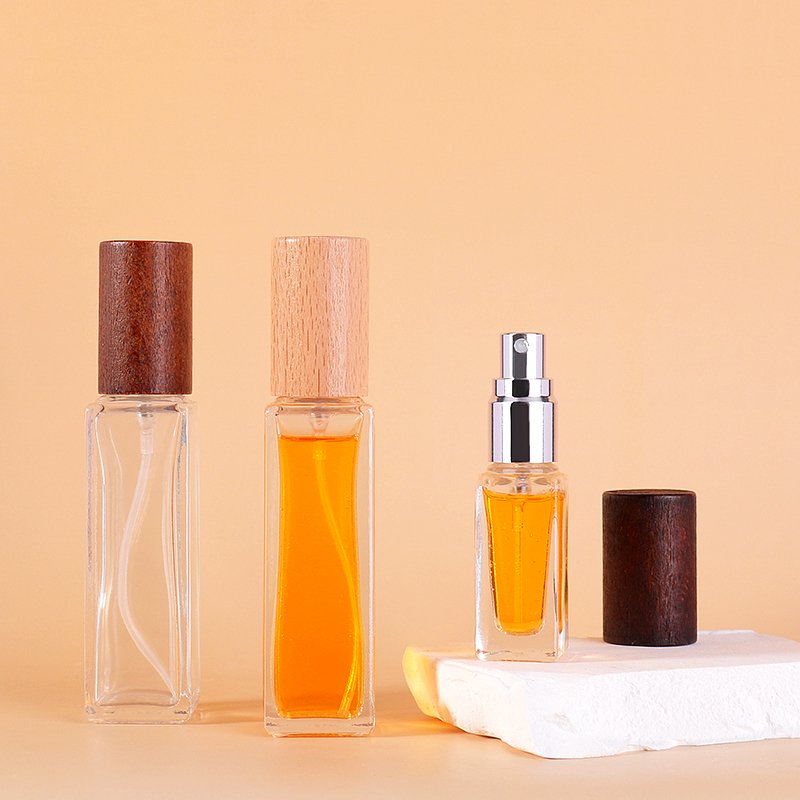In Stock 5ml 10ml 20ml Mini Portable Perfume Glass Bottle Mist Spray Cosmetic Bottle With Atomizer Refillable Low MOQ100 pcs