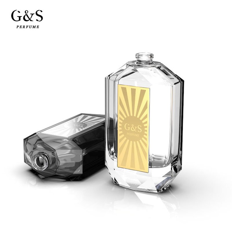 Luxury Custom Packaging 30ml 50ml 100ml Glass Refillable Empty Perfume Bottle zamac Cap wholesales oem odm