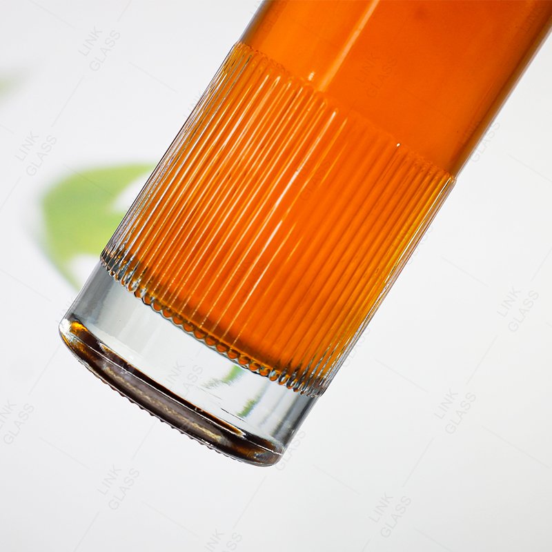375ml 500ml 750ml Brandy XO vodka Soju Glass Bottle Free Sample Custom Design with corks