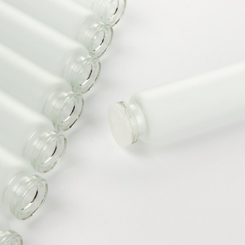 60%off Stock 15ml 30ml Medicine Round Empty Liquid Frosted Vial Glass Bottles Drug Packaging Drifting Bottle with Cork