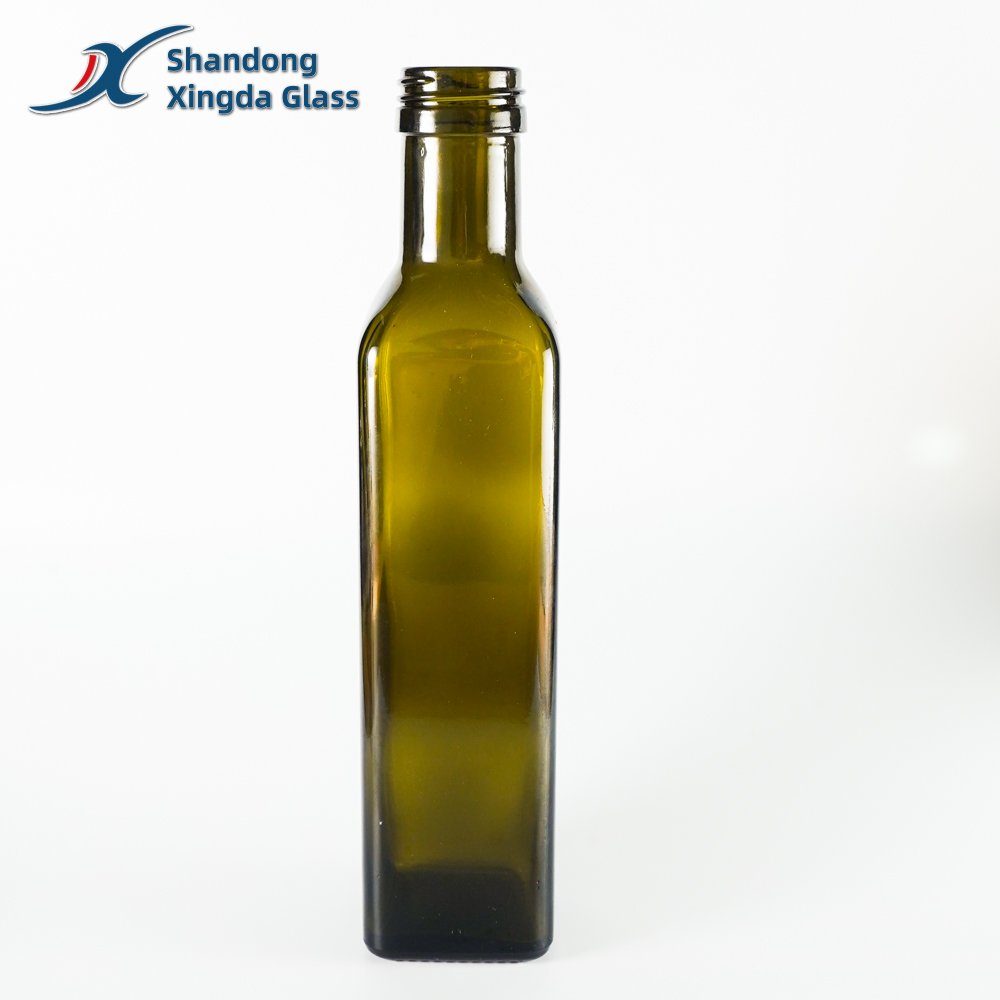 250ml 375ml 500ml 700ml Botellas de vidrio Bottled Manufacture Glass Bottle Cork White Glass Boston Round Bottle