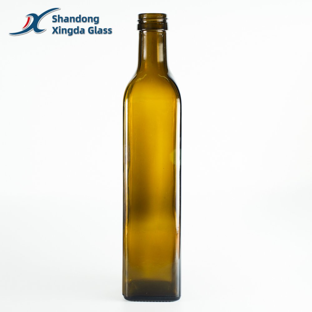 250ml 375ml 500ml 700ml Botellas de vidrio Bottled Manufacture Glass Bottle Cork White Glass Boston Round Bottle