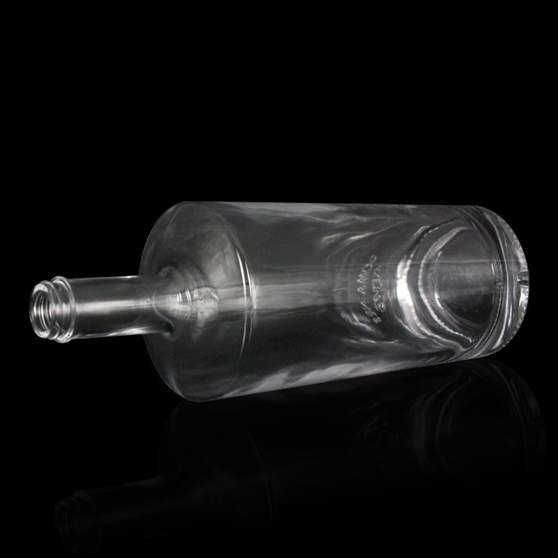 Custom Empty Super Flint Glass Wine Bottle 500ml 750ml 1.5L 3L Wholesale Luxury Glass Bottle for Spirits Brandy