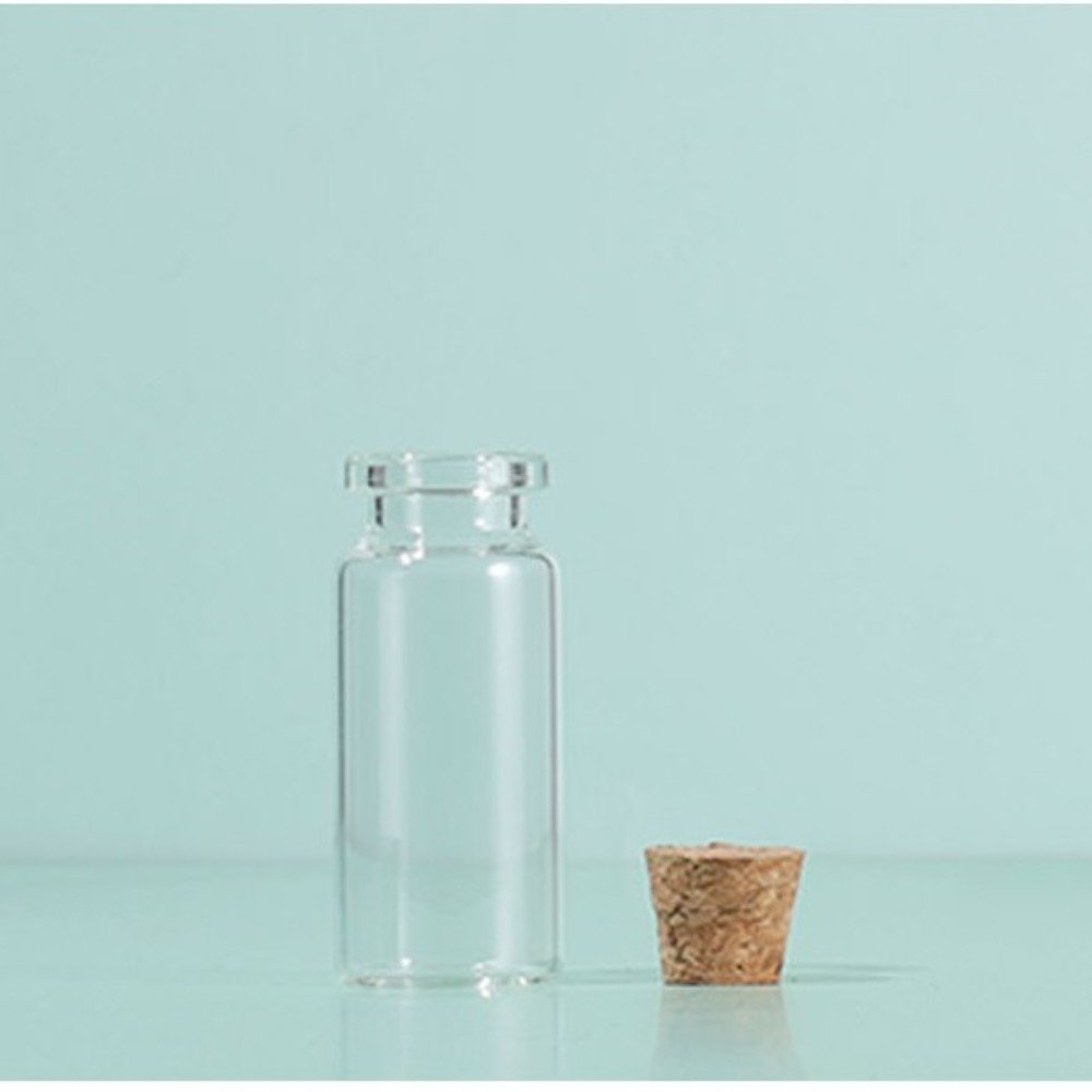 Mini Glass Bottles Clear Drifting Bottles Small Wishing Bottles With Cork Stoppers For Wedding Birthday Party Glass Jars