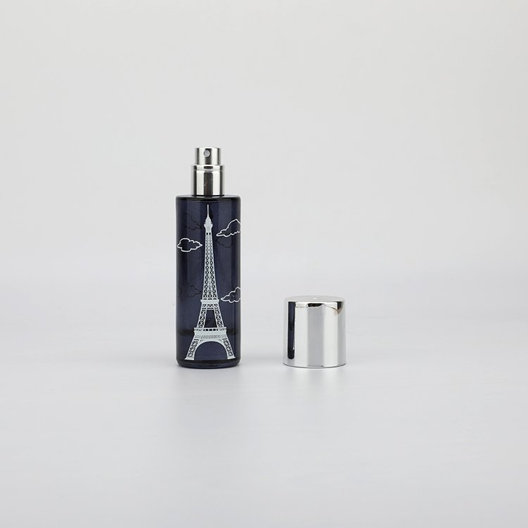 vintage empty perfume bottle packaging 30ml crystal refillable luxury perfume glass bottle luxury