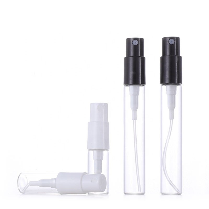 free samples 1ml 2ml 3ml 5ml perfume atomizer sample glass bottles tube glass sampling bottle with fine mist spray