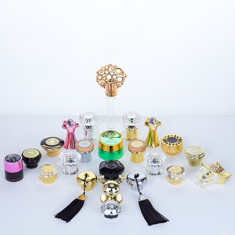Luxury Cylinder Heavy Base Parfum Botol 50ml Glass Perfume Bottle Empty Glass Fragrance Parfum Spray Bottle With perfume Cap