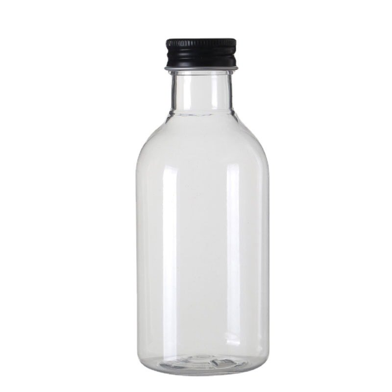 good price 350 ml beverage frosted glass bottle glass juice milk beverage bottle