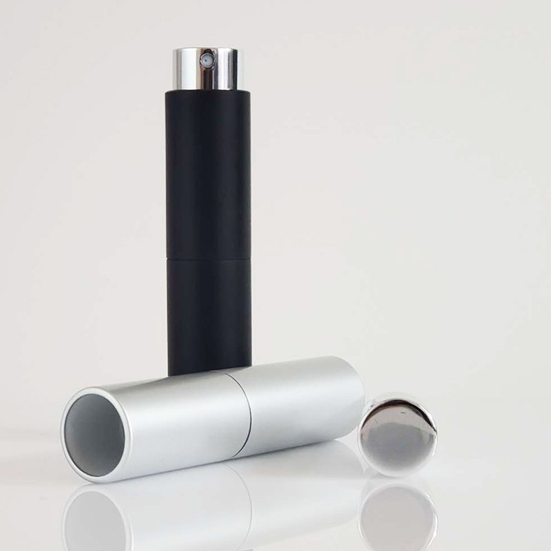 5ml 8ml 10ml 15ml 20ml Unique Shape Empty Private Label Travel Easy-fill Perfume Atomizer Bottle With Funnel