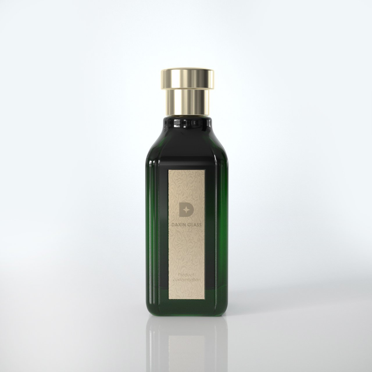 30ml 50ml 100ml Wine Shape Perfume Bottles Perfume Decant Bottle Luxury Modern Perfume Glass Bottle for Gift
