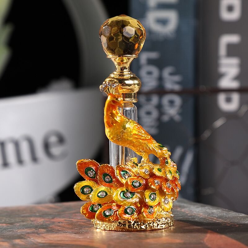 Glass perfume bottles suppliers for vintage perfume bottles crystal with 4ml perfume bottle