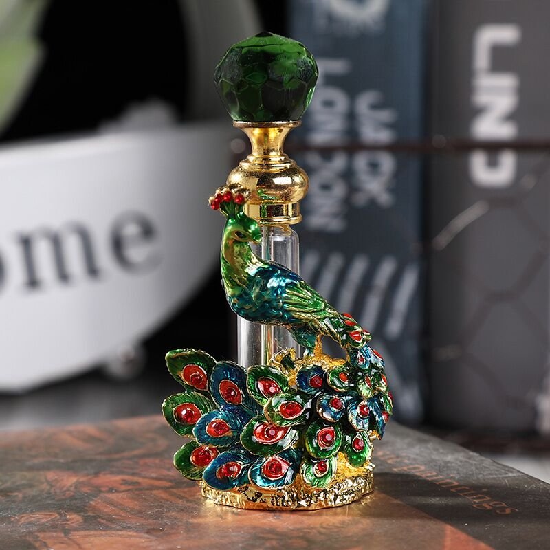 Glass perfume bottles suppliers for vintage perfume bottles crystal with 4ml perfume bottle