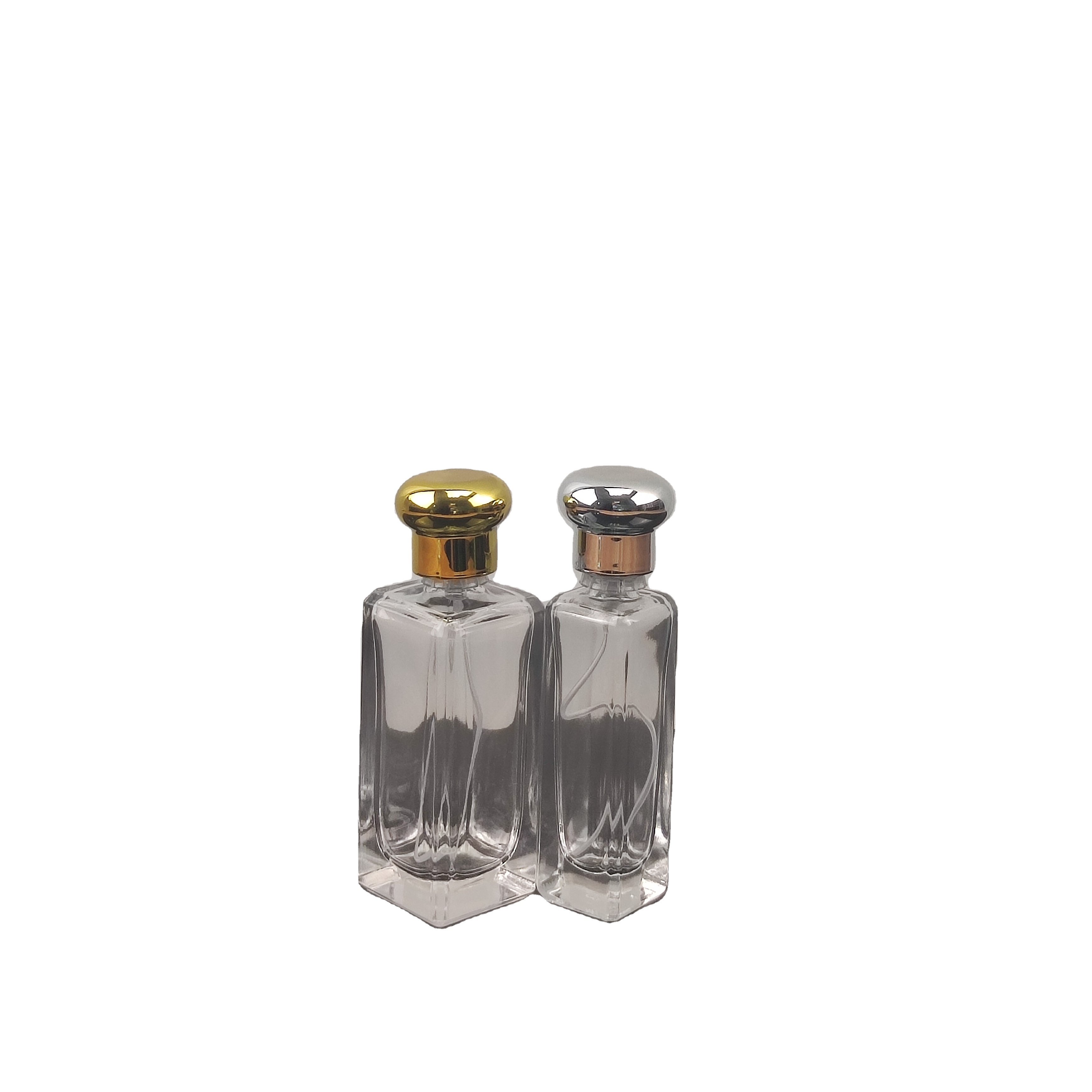 Perfume Bottles High Quality Glass Containers for Fragrances and Beauty Products Cosmetic Glass Cosmetic Packaging Shiny Clear