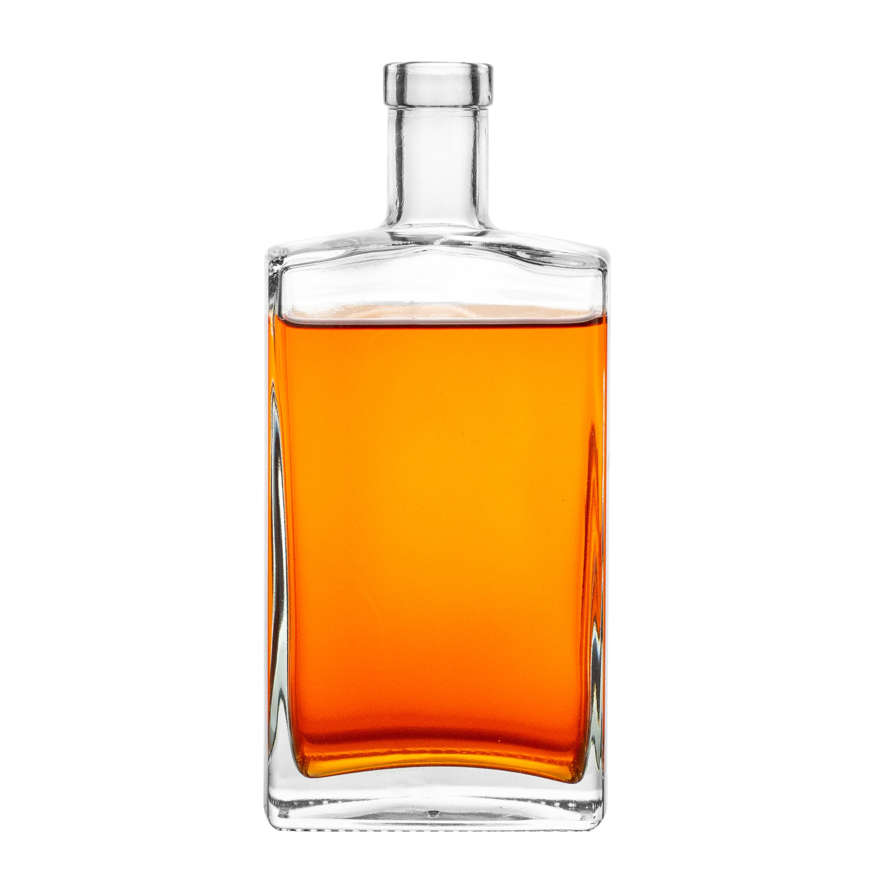 2023 Professional Manufacturer Supply Square Brandy Bottle Wine Glass Bottles