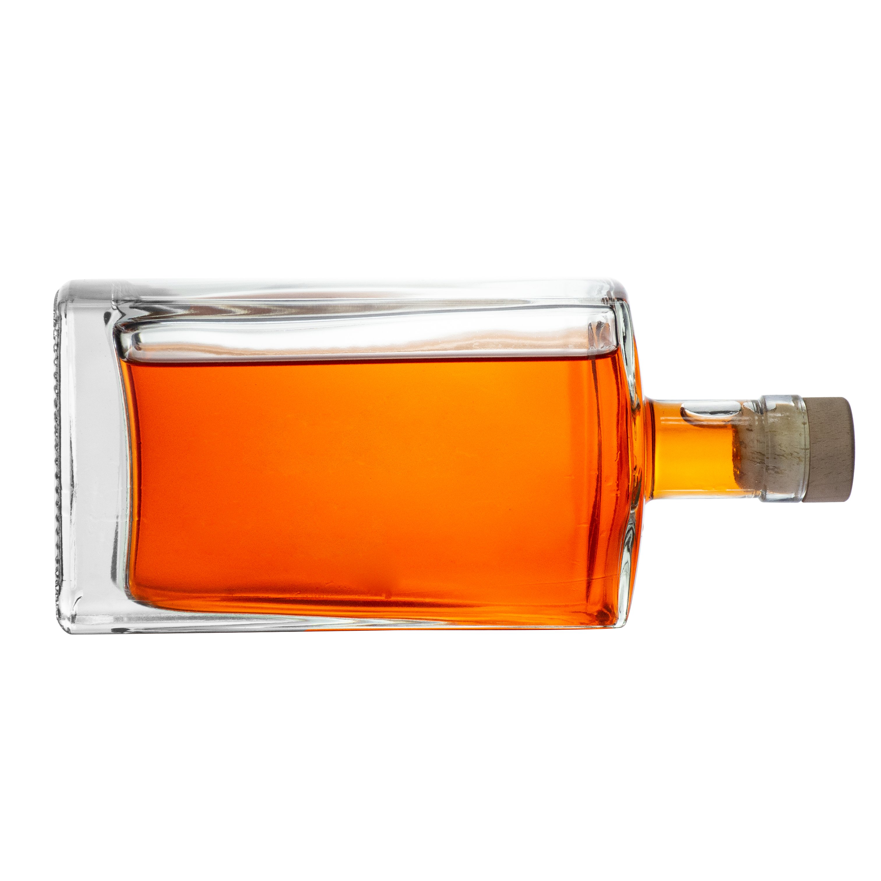2023 Professional Manufacturer Supply Square Brandy Bottle Wine Glass Bottles