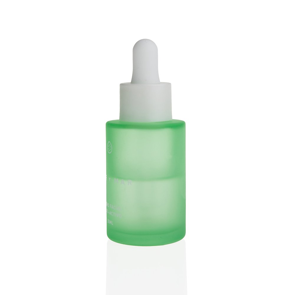 beautiful 1oz colorful frosted pink yellow green flat shoulder glass serum dropper bottles 20ml 30ml 40ml 50ml 60ml 80ml 100ml