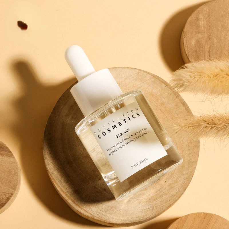 Spot high-grade 30ml50ml flat shoulder thick bottom glass bottle emulsion empty bottle packaging material serum bottle