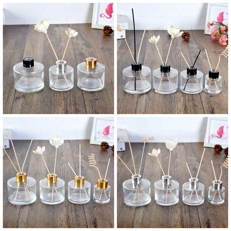 50ml 100ml 150ml 200ml Glass Aromatherapy Reed Diffuser Bottle Empty