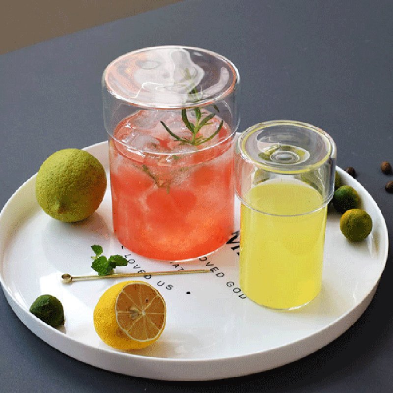 Eco-friendly cookie ginger candy food glass storage jar with glass lid glass storage containers