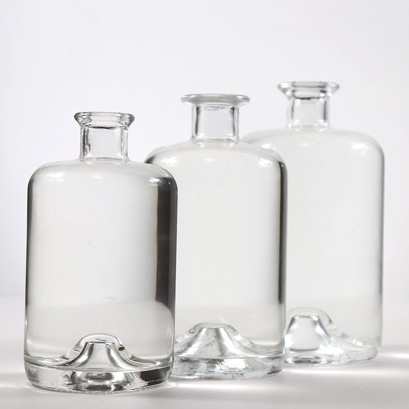 100ml 200ml 250ml 350ml 500ml Drinks Flint Flask Beverage Coffee Glass Bottle Wholesale Customized Glass Manufacturer bottles