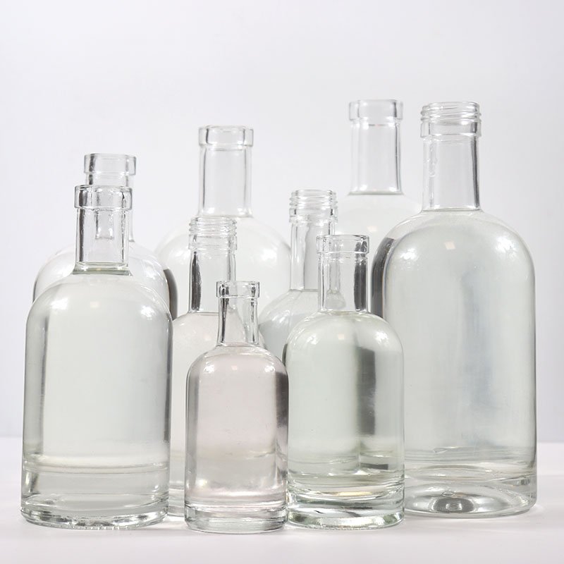 100ml 200ml 250ml 350ml 500ml Drinks Flint Flask Beverage Coffee Glass Bottle Wholesale Customized Glass Manufacturer bottles