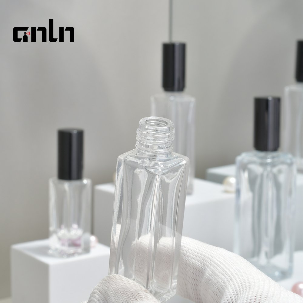 ANLN Factory Square Glass Perfume Bottles Empty Spray Atomizers 3ml 5ml 10ml 20ml 30ml Bottle