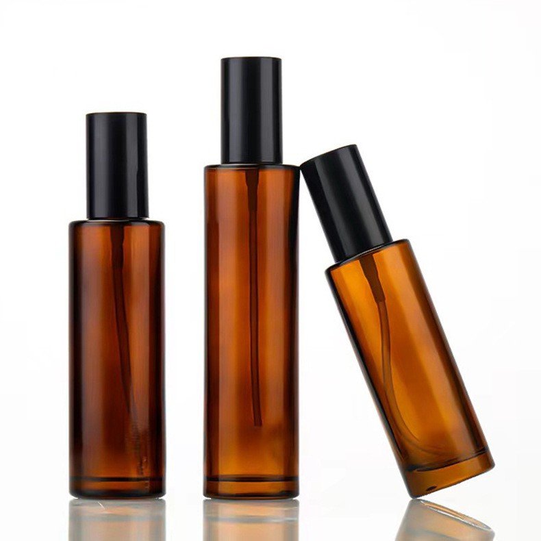 20ml 30ML 40ml 50ml 60ml 80ml 100ml 120ml 4oz Amber Empty Glass Serum Lotion Spray Bottle