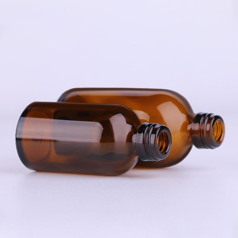 New 5ml 10 30 50 Ml Essential Oil Bottles with Anti-Theft Cover Aromatherapy Fragrance Special Glass Bottle