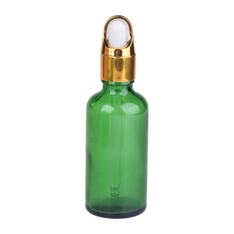 Frosting Amber Glass dropper Bottles customized Essential Oil dropper bottle for cosmetic packaging