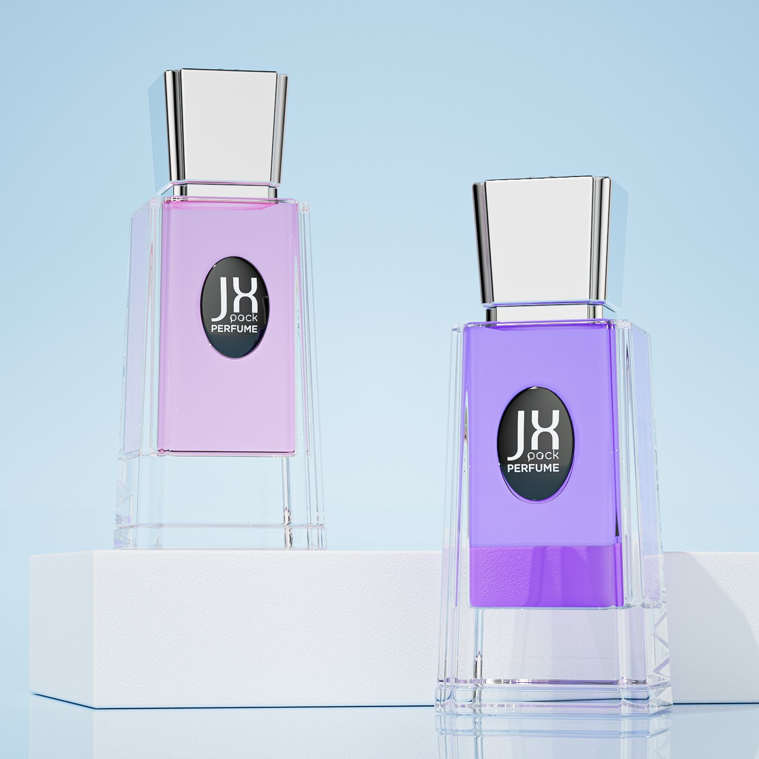 Luxury 30ml 50ml 100ml 1oz unique empty cosmetic spray bottle vintage elegant crimp neck perfume glass bottle