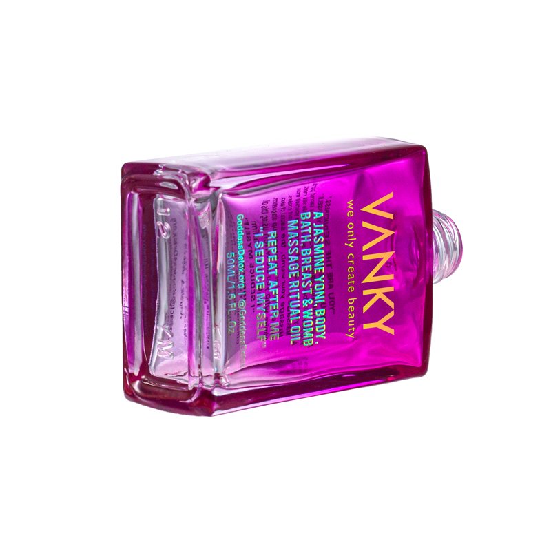 Hot Sale Customized Red color Square Empty Luxury Cosmetic Face Cream Serum toner Pump Cosmetic Bottles