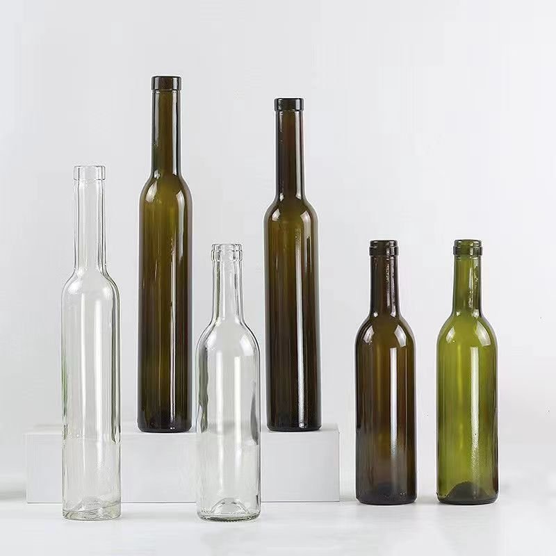 Spot inventory 750ml 1000ml Brown dark green transparent aromatic red wine bottle Champagne wine glass bottle Red wine bottle