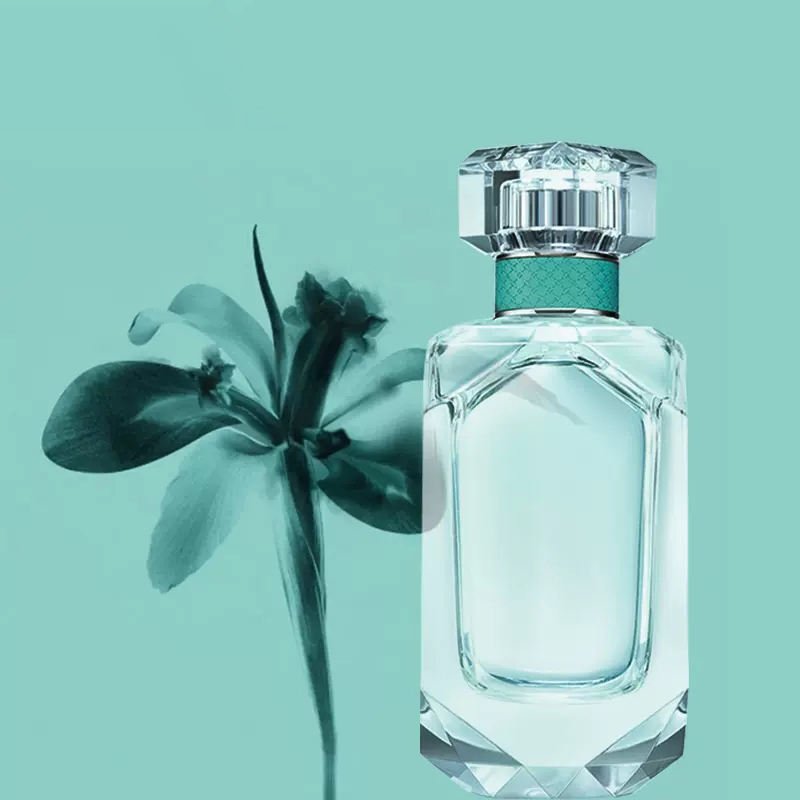 Factory price spray bottle 30ml 50ml Cosmetic Packaging Empty Glass Perfume Bottles with box