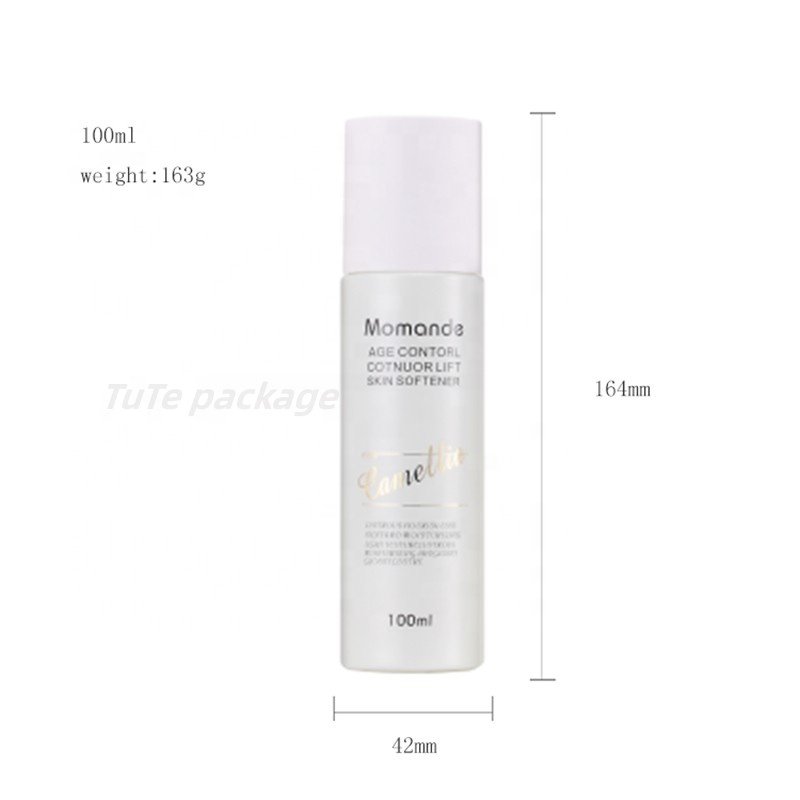set packaging skin care bottle face cream jars cosmetics essence milk pump glass spray bottle luxury cosmetic glass bottle set