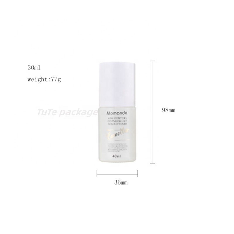 set packaging skin care bottle face cream jars cosmetics essence milk pump glass spray bottle luxury cosmetic glass bottle set