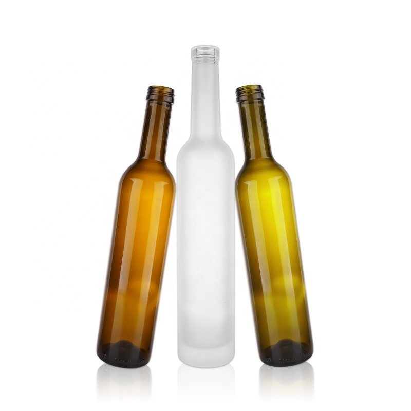 500ml 750ml glass bottle manufacture round amber Wine Bottle empty champagne Premium wine glass bottle