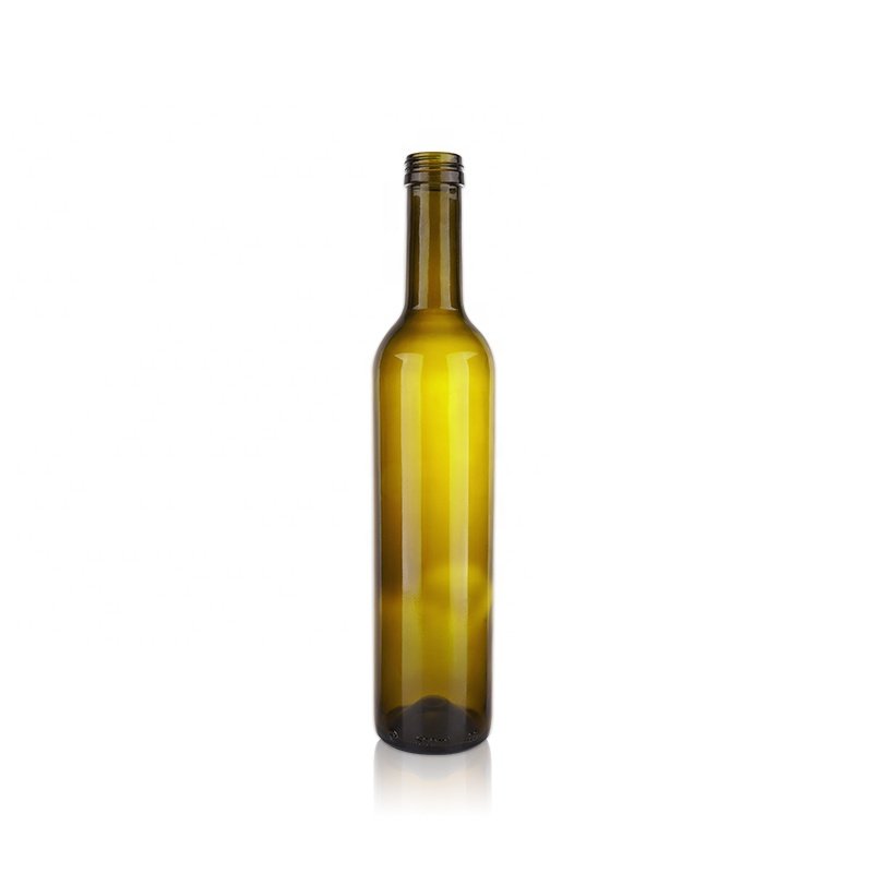 500ml 750ml glass bottle manufacture round amber Wine Bottle empty champagne Premium wine glass bottle