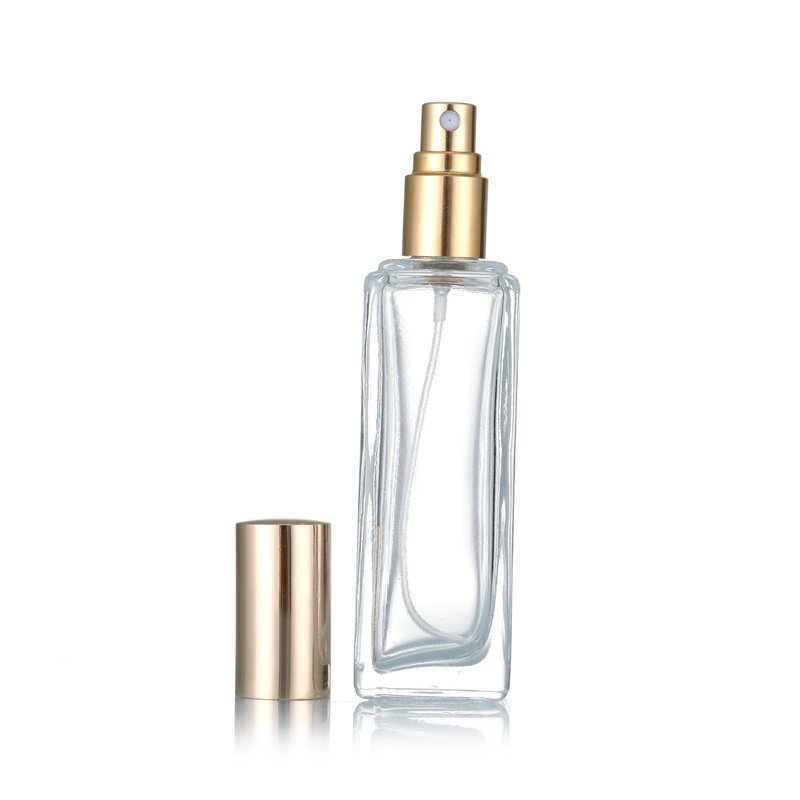 Original Square Empty Clear 100ml Fragrance Bottles Private Label Fancy Great Hot Selling Perfume Glass Bottles