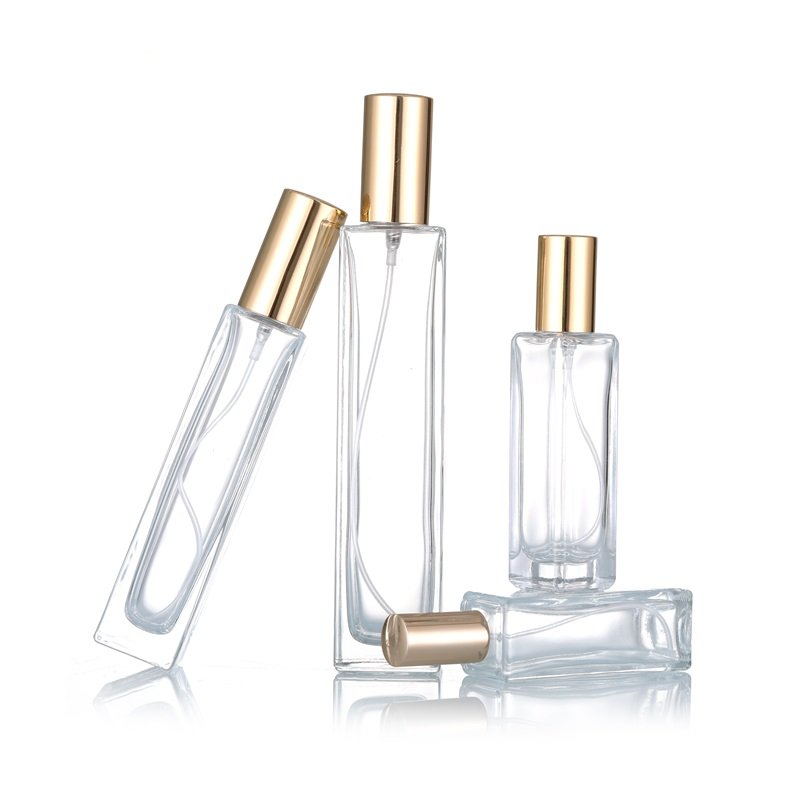 Original Square Empty Clear 100ml Fragrance Bottles Private Label Fancy Great Hot Selling Perfume Glass Bottles