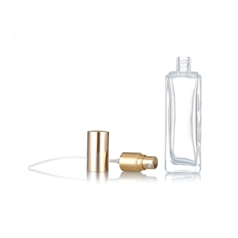 Original Square Empty Clear 100ml Fragrance Bottles Private Label Fancy Great Hot Selling Perfume Glass Bottles