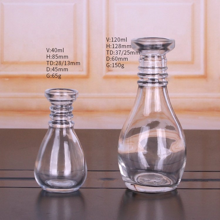 DIY Transparent 120ML Sand Painting Art Bottles Glass Bottles for Sand Art