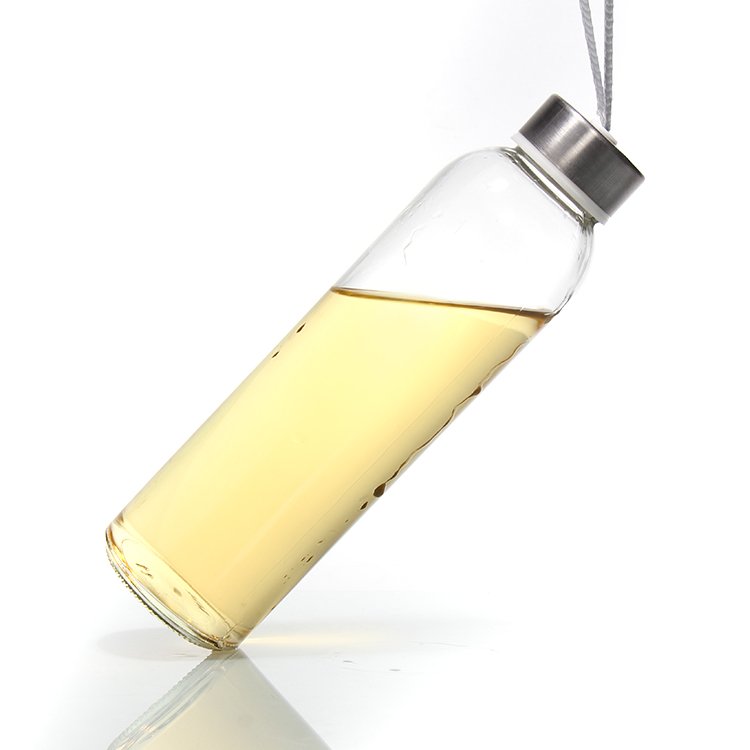 CREATIVE Heat Resistant High Borosilicate Water Glass Bottle For Water Tea Drinks