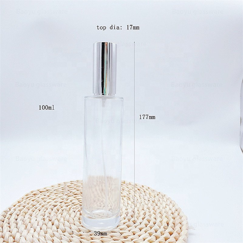 China Custom cosmetic packing 20ml 30ml 40ml 50ml 60ml 80ml 100ml 120ml Empty Classic Glass Bottles with spray Pumps