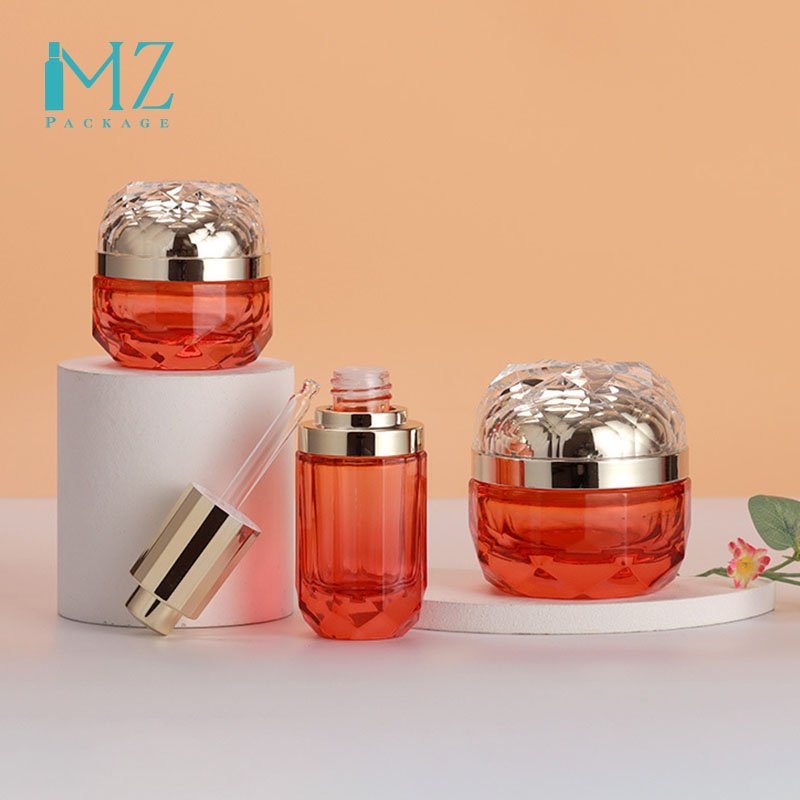 Body Lotion Bottle Packaging Wholesale Cosmetics Containers Glass Cream Bottle
