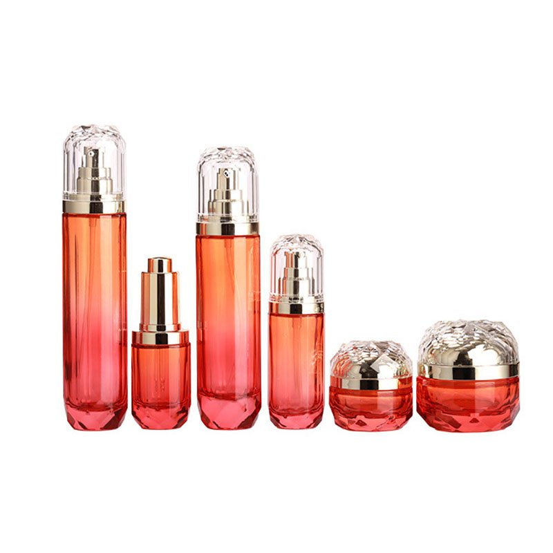 Body Lotion Bottle Packaging Wholesale Cosmetics Containers Glass Cream Bottle