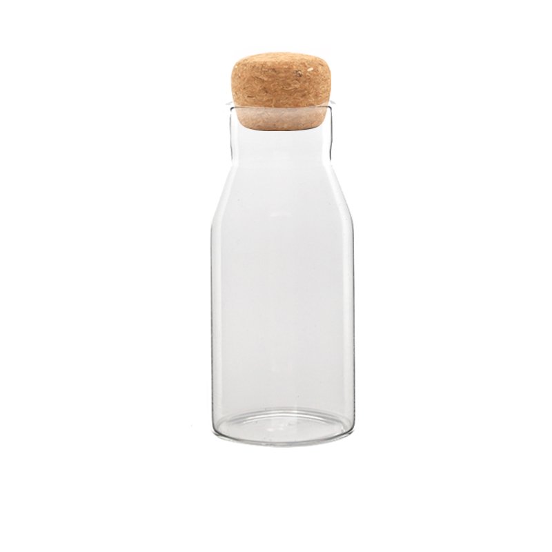 Empty customized mineral drinks beverage water juice glass bottle transparent glass juice bottles
