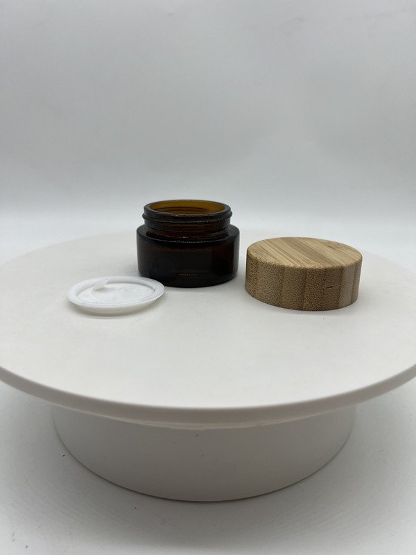 hot sale empty luxury 30ml 50ml 100ml 1oz 1.5oz 2oz 2.5oz 3oz cream jar plastic aluminum lids glass bottle